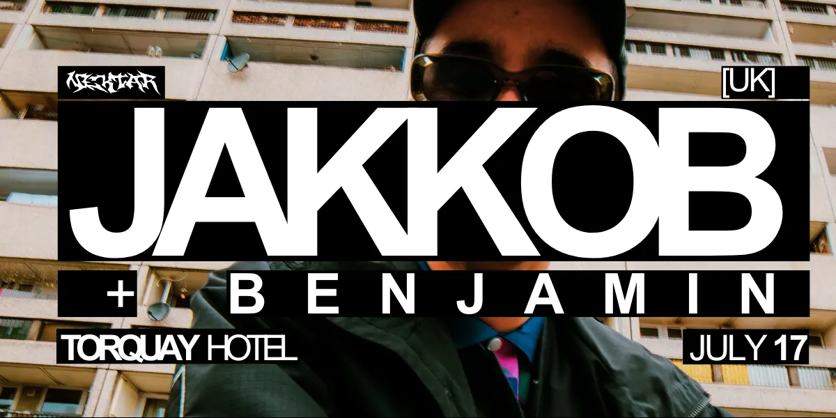 Nektar Records feat. JAKKOB (UK) + Benjamin flyer